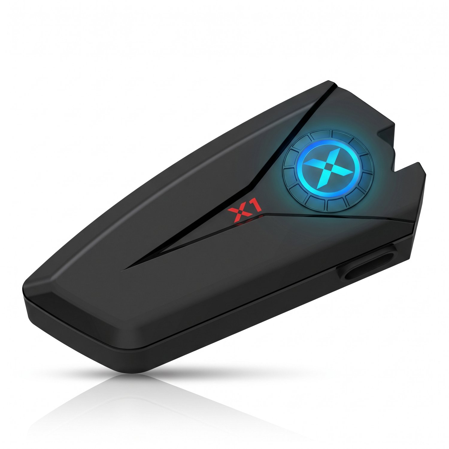 Draadloze Bluetooth headset voor motorhelm
