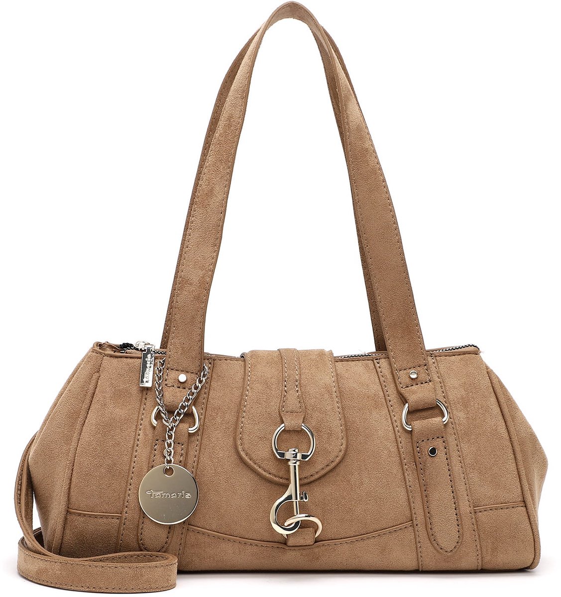 Tamaris Shopper TAS Marina Suede ( 34972 ) - Dames handtassen - grey 800