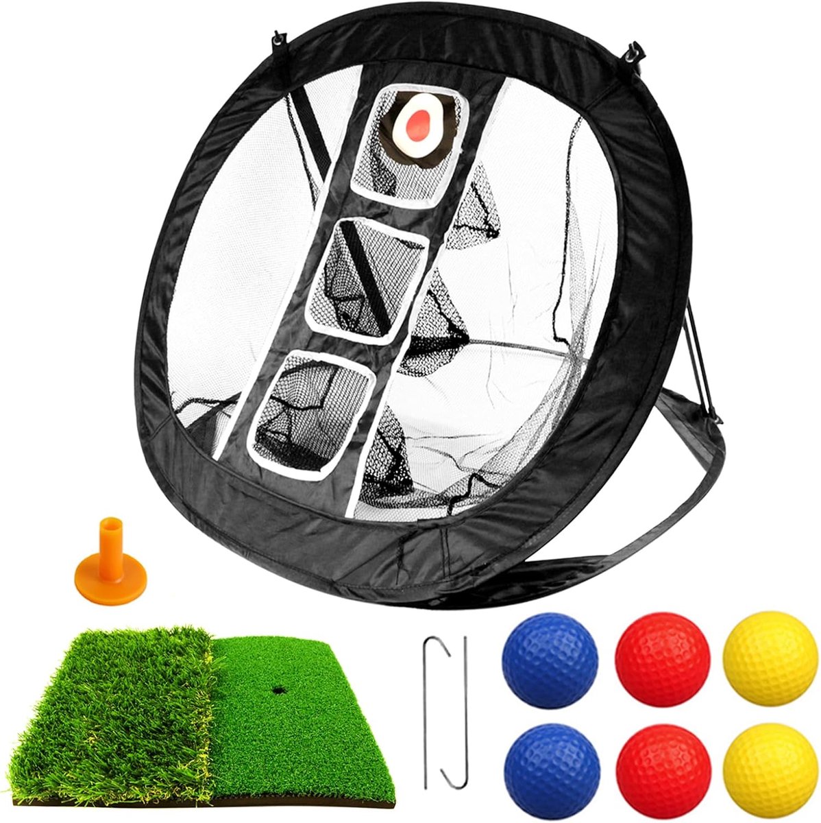 Chipping Net Chip Shot Net ingesteld voor Wedge Practice