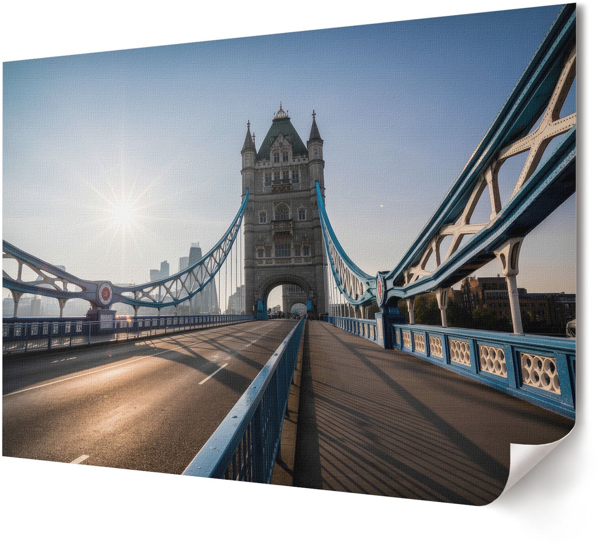 Coloray Polycanvas Poster - Tokio, Japan, Poster - A4 - Rood Design - Rechthoek - Wandkunst - Woonkamer, Slaapkamer, Kantoor - Modern