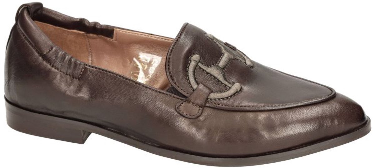 Softwaves -Dames - bruin donker - ballerina's & mocassins - maat 36
