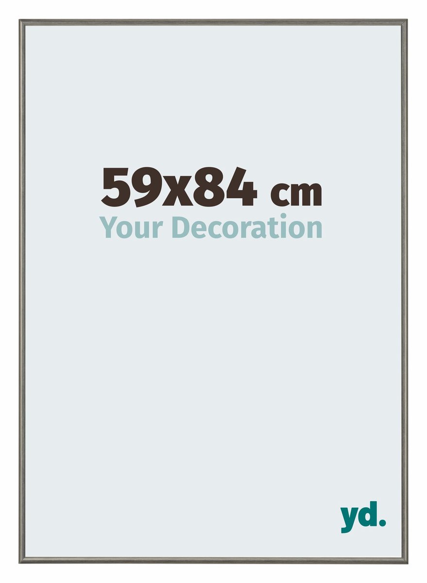 yd. Your Decoration - Fotolijst 59x84 cm - Aluminium - Mercury Structuur - New York
