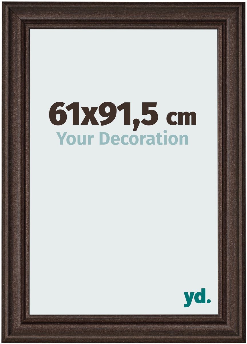 yd. Your Decoration - Fotolijst 61x91,5 cm - MDF - Eiken Donker - Lazio