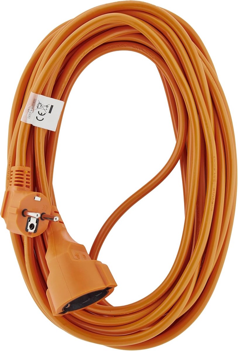 Verlengkabel 10 m verlenging SCHUKO IP44 stroomkabel tuinkabel V13