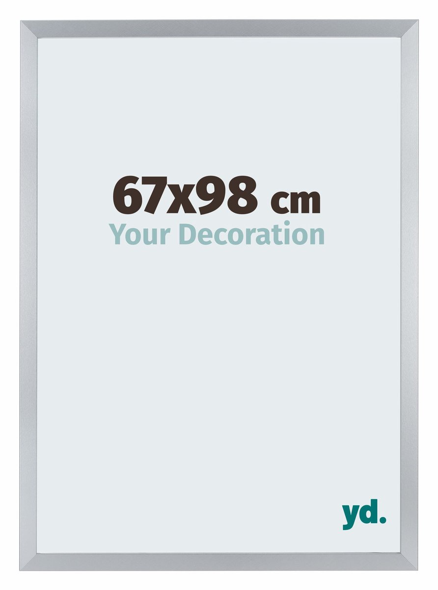 yd. Your Decoration - Fotolijst 67x98 cm - MDF - Zilver Glans - Catania