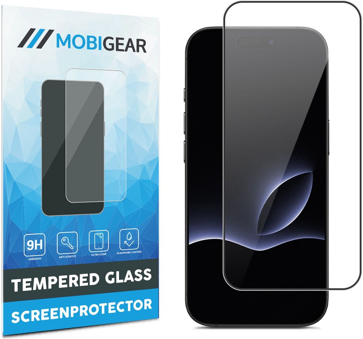 Mobigear Screenprotector geschikt voor Apple iPhone 18 Pro Max Glazen | Mobigear Premium Screenprotector - Case Friendly