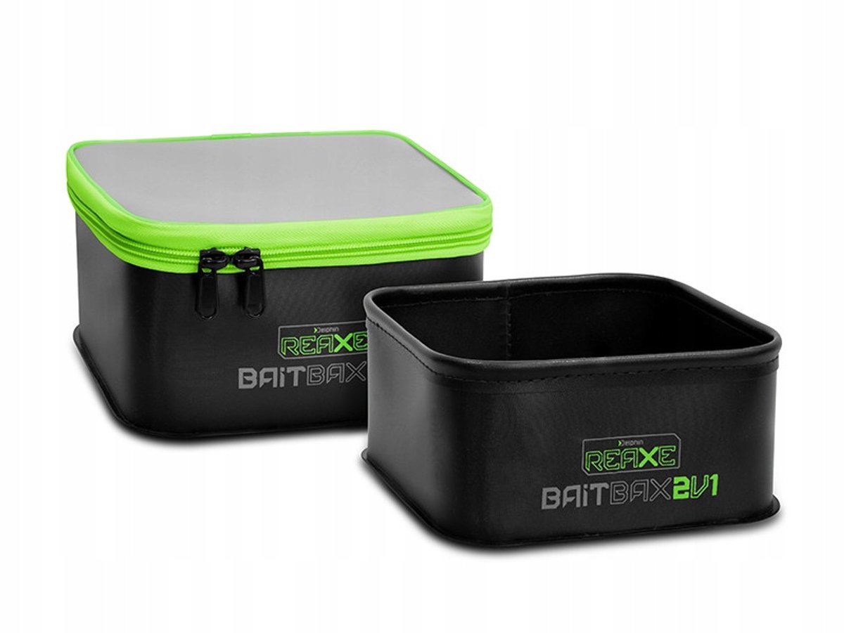 Delphin Reaxe BaitBAX 2-in-1 EVA Voerbakjes Set