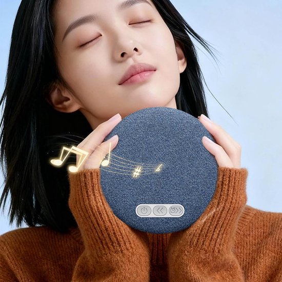 Slaapkussen Speaker - Onder kussen luidspreker - Rustig slapen - Draadloze Bluetooth 5.4 - 96 cm diameter - Zwart — afbeelding 3