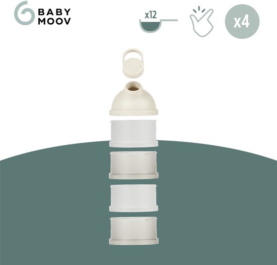 Babymoov Melkpoederdoos - Mineral Beige — afbeelding 2