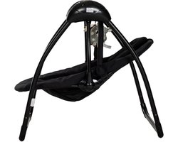 Qute Schommelstoel Q-Swing Zwart Giraffe / Zwart Frame