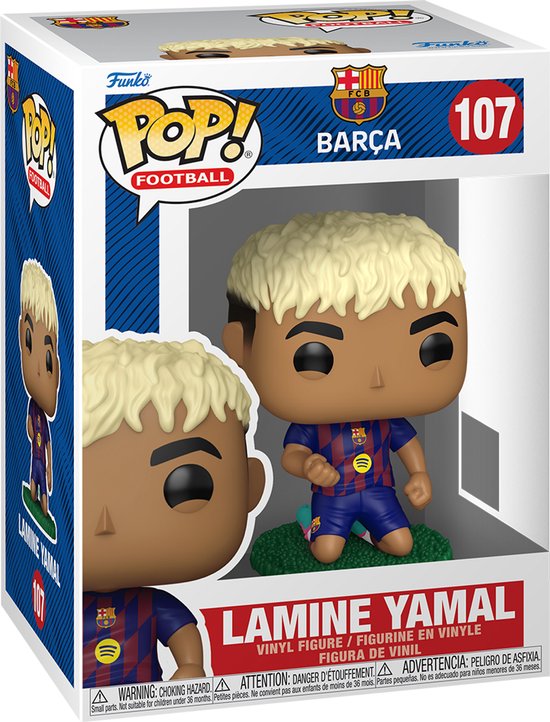 FUNKO POP FOOTBALL: BARCELONA- LAMINE YAMAL