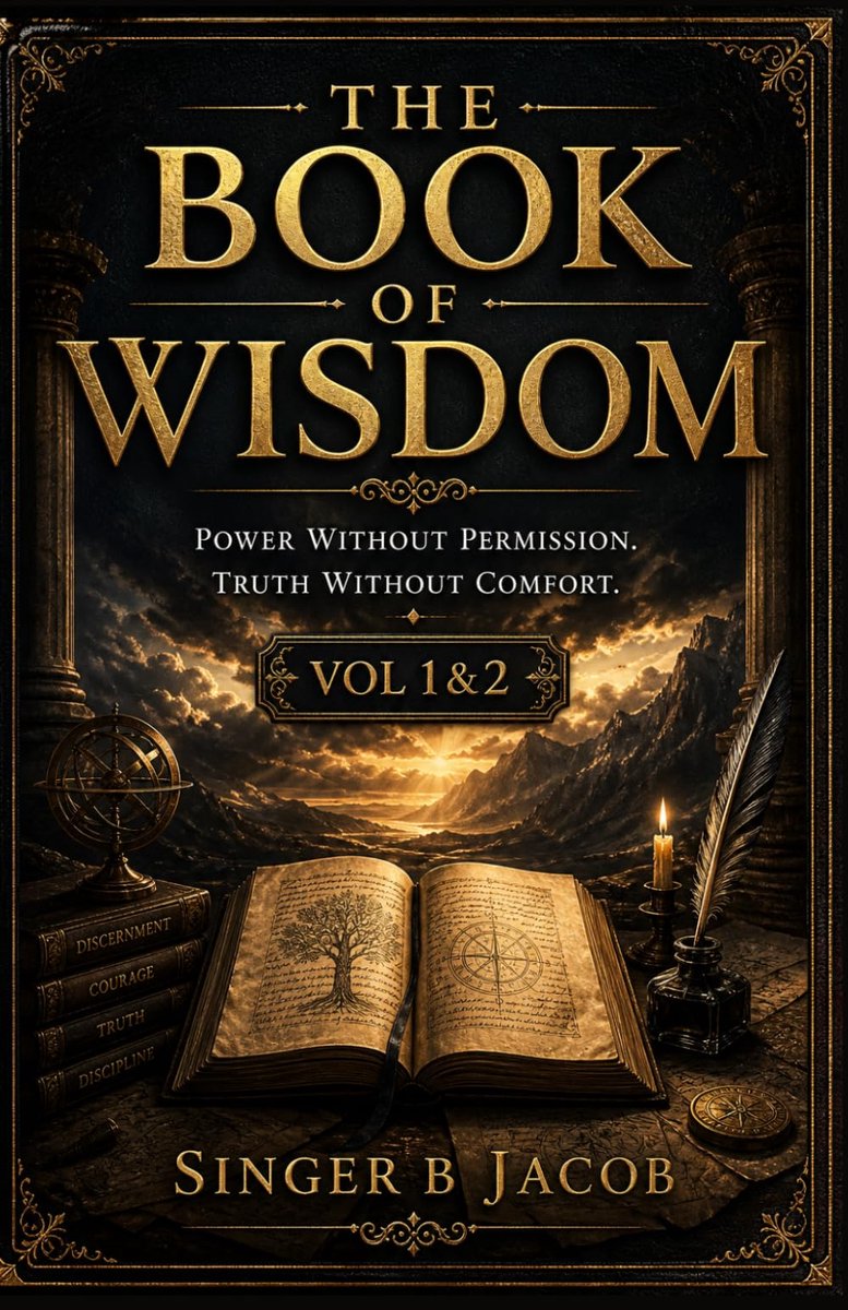 The Book Of Wisdom Vol 1&2: Power Without Permission. Truth Without Comfort. - ShopVlot