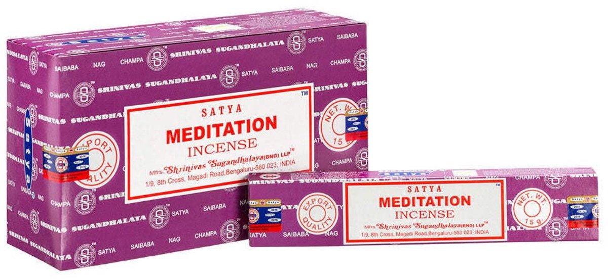 Satya Wierook Meditation (12 pakjes) - ShopVlot