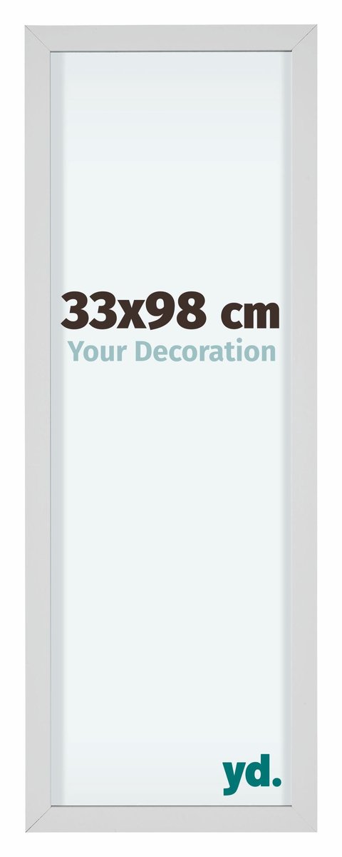 yd. Your Decoration - Fotolijst 33x98 cm - Aluminium - Wit - Virginia