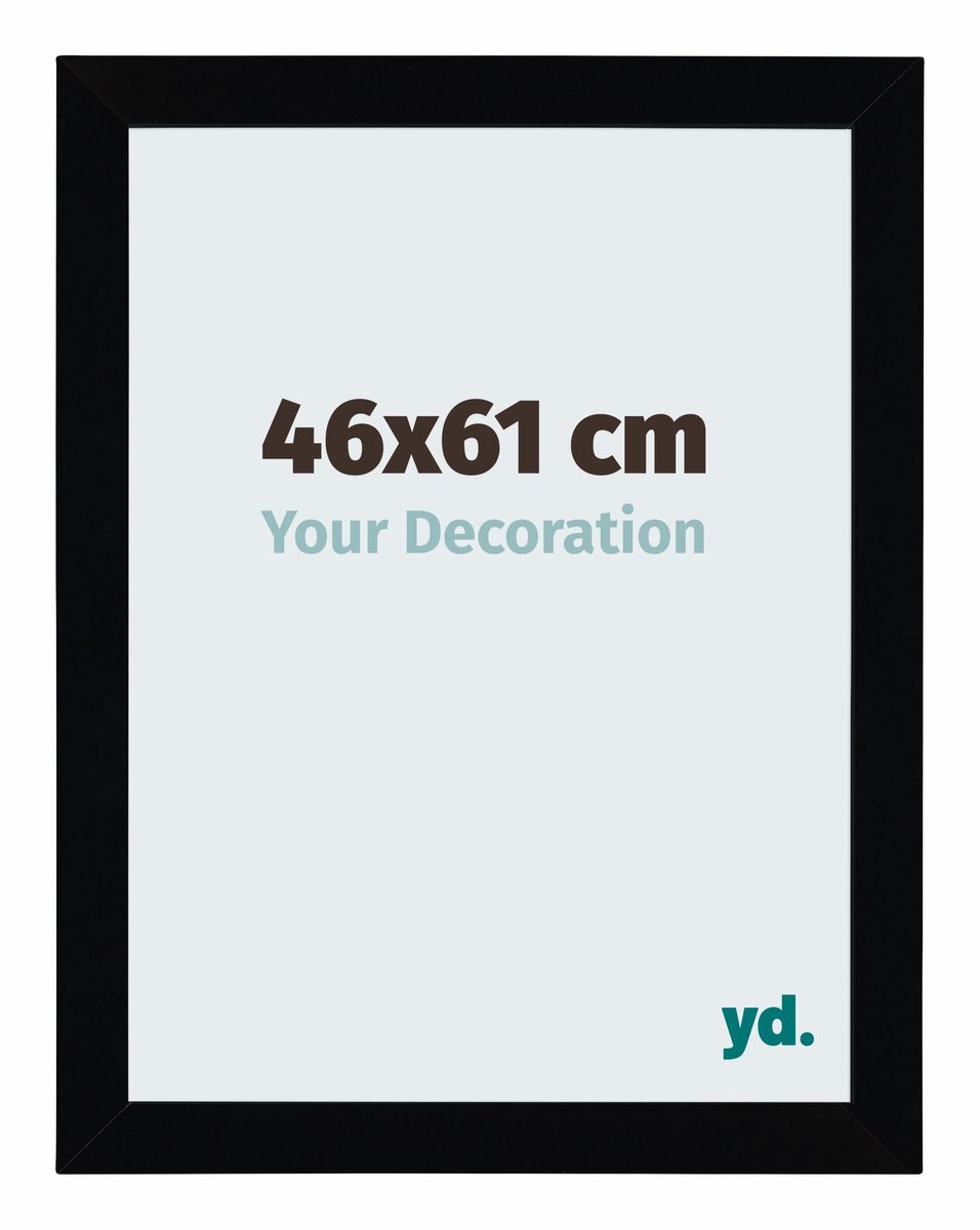 yd. Your Decoration - Fotolijst 46x61 cm - MDF - Zwart Hoogglans - Mura