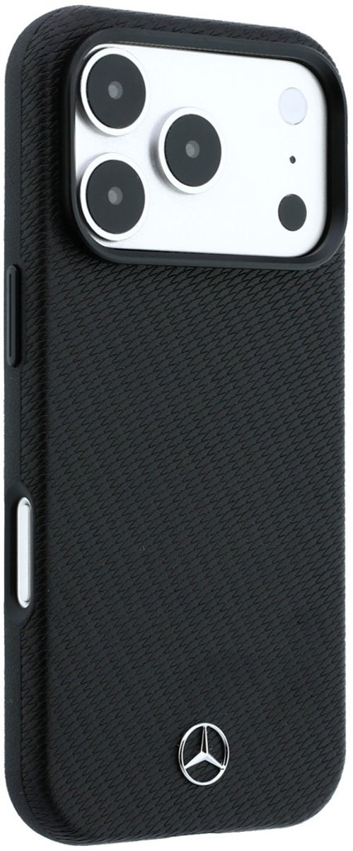 Mercedes-Benz Backcover hoesje voor Apple iPhone 18 Pro - magneethouder - Zwart van Mercedes-Benz — afbeelding 4