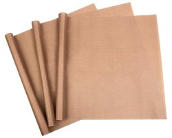 MR.R 3 Pak 0.11mm Dikte 30.5x40.6cm PTFE Warmte Pers Teflon Vel Voor Warmteoverdracht Niet kleverige Herbruikbare Hoge - ShopVlot
