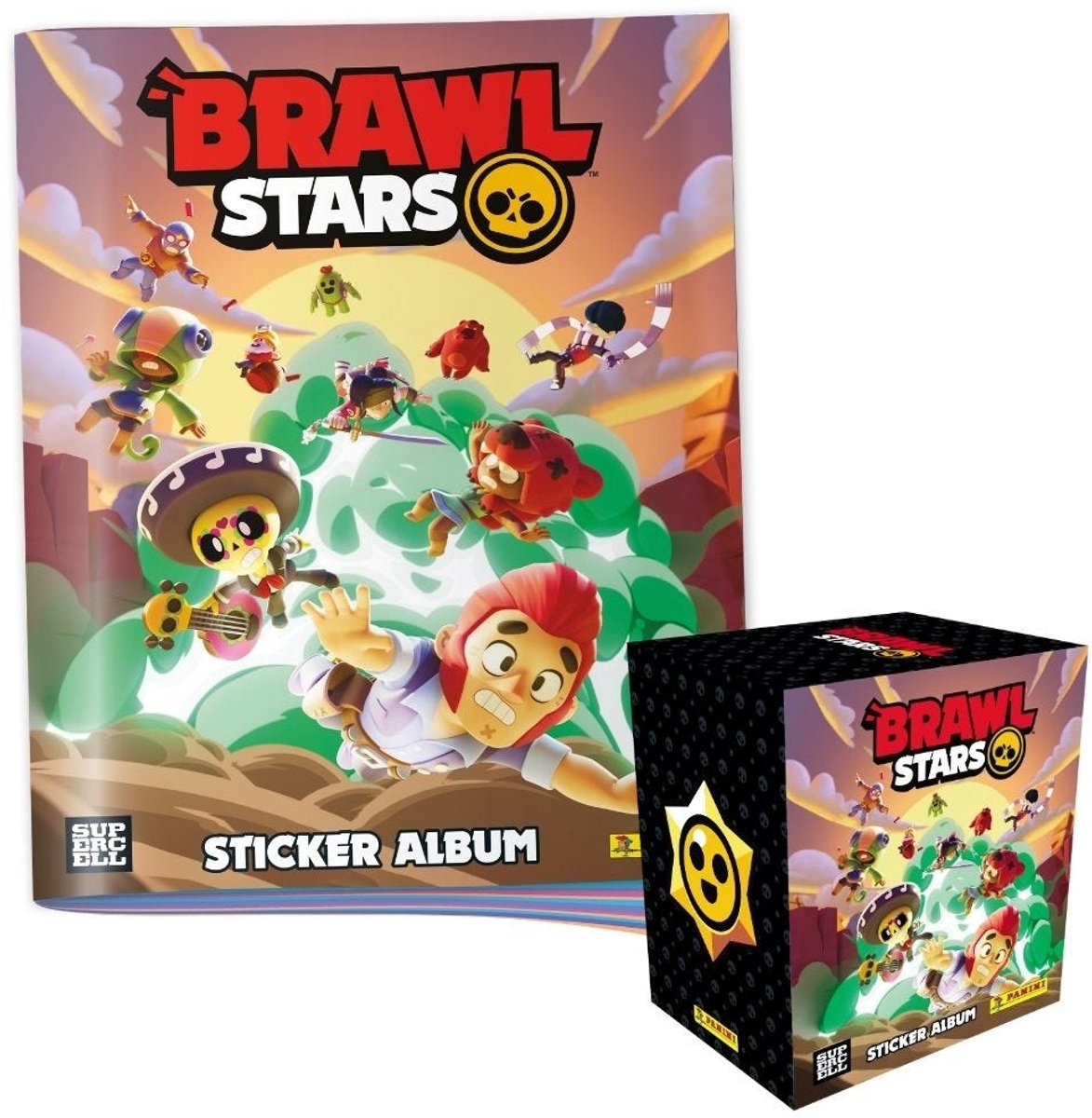 Brawl Stars Stickers - Promo Pack in het Nederlands Panini