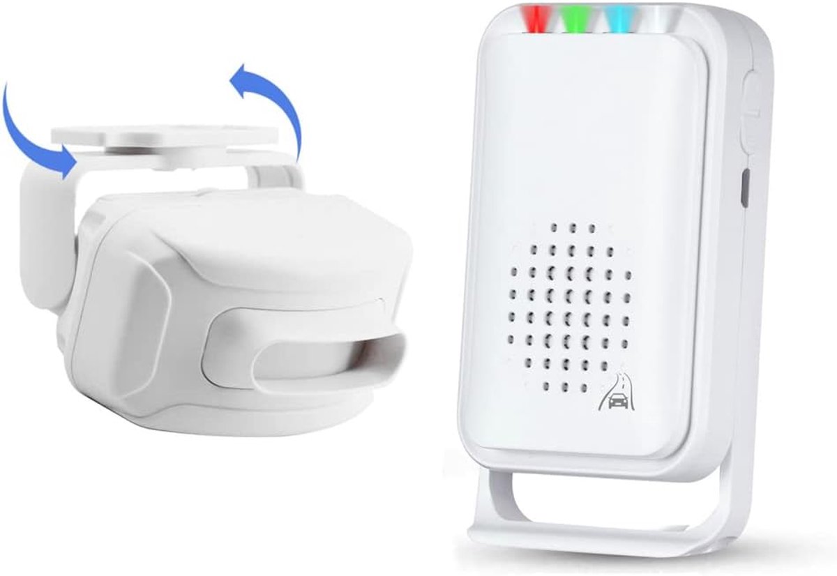 Motion Sensor Detector Door Chimes for Business Store Entry Alert, Welcome Buzzer Monitor Doorbell Alarm for Home - ShopVlot