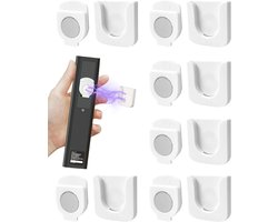 Pack of 6 Magnetic Remote Control Holders, Remote Control Holder, Strong Magnet, Wall Remote Control Holder for TV - ShopVlot