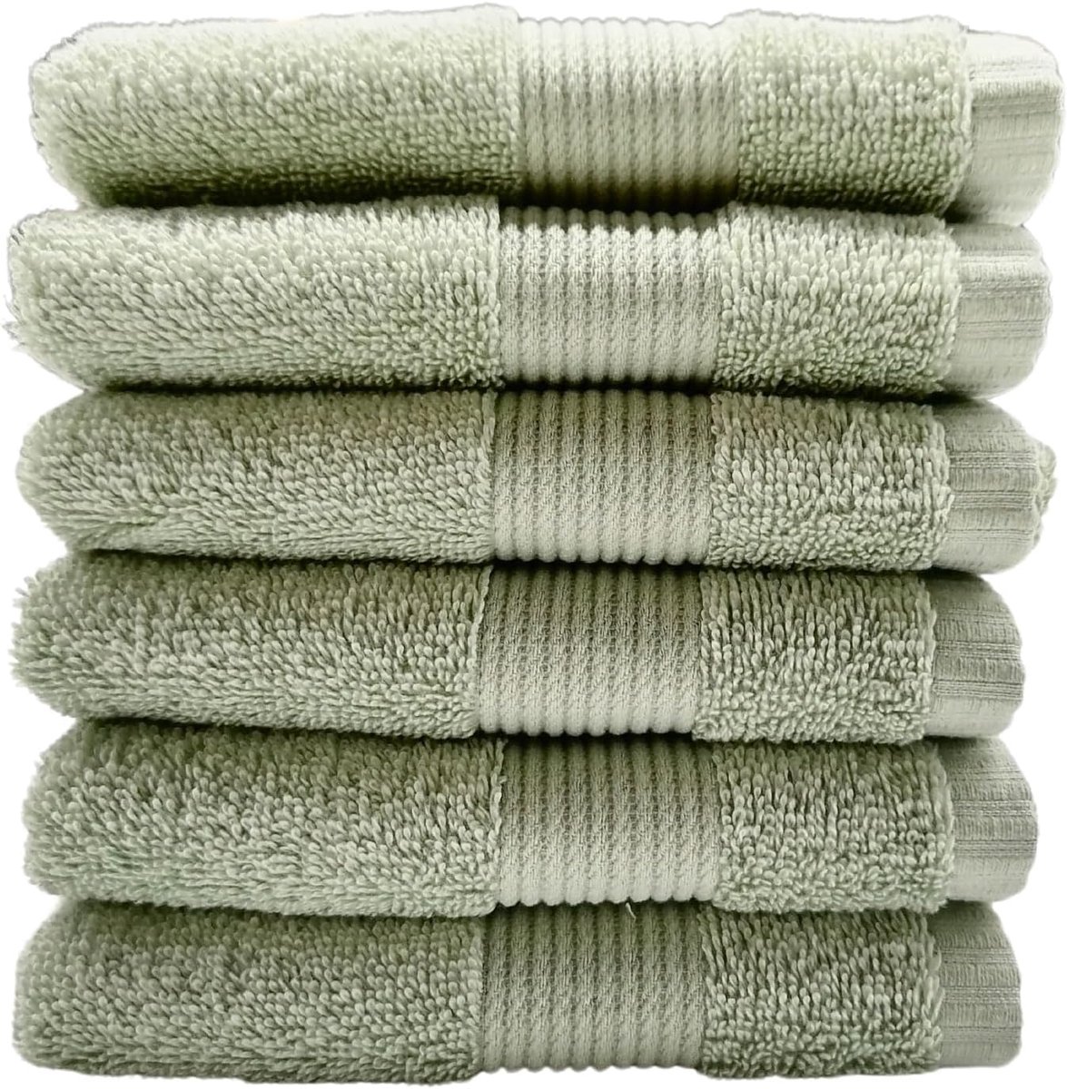 Wasmachine washandjes 30 x 50 cm - 100% katoen - sneldrogend - perfect voor gezicht en handen - ShopVlot
