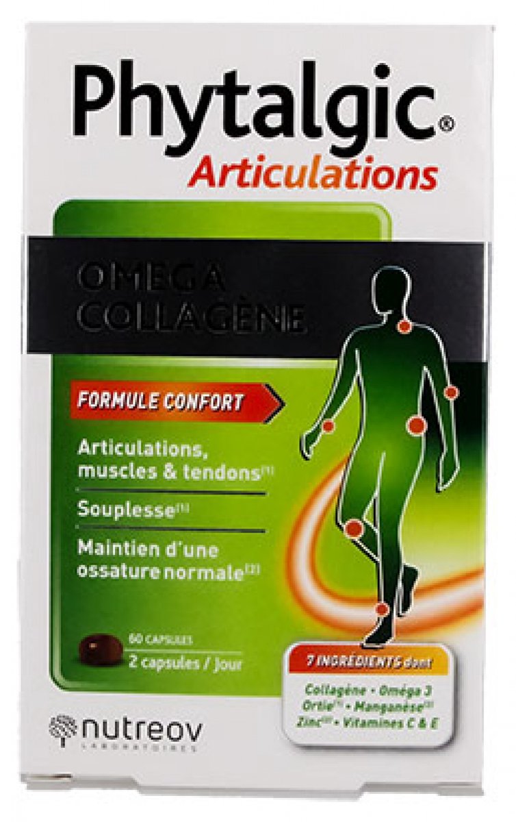 Nutreov Phytalgic Gewrichten Omega Collageen 60 Capsules