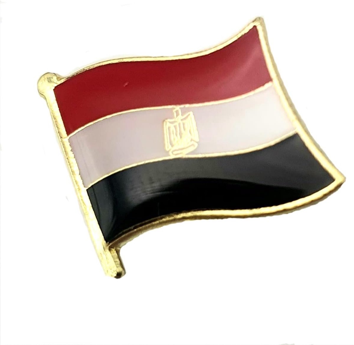 Egyptische metalen emaille land vlag Pin Badge, Metaal