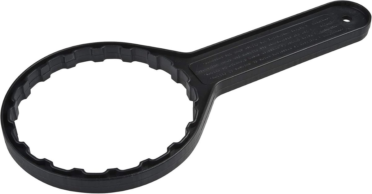 10" waterfiltersleutel. Sleutel om de waterfiltercups gemakkelijk en nauwkeurig los of vast te draaien. Gemaakt van resistente materialen. Bbagua.