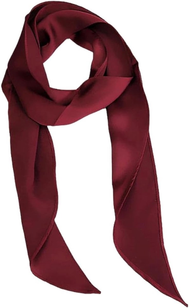 Zijden doek stropdas elegante hoofddoek sjaal halsdoek, bandana, haarband pols accessoires, doek voor herfst zomer lente, lange band, cadeau voor vrouwen