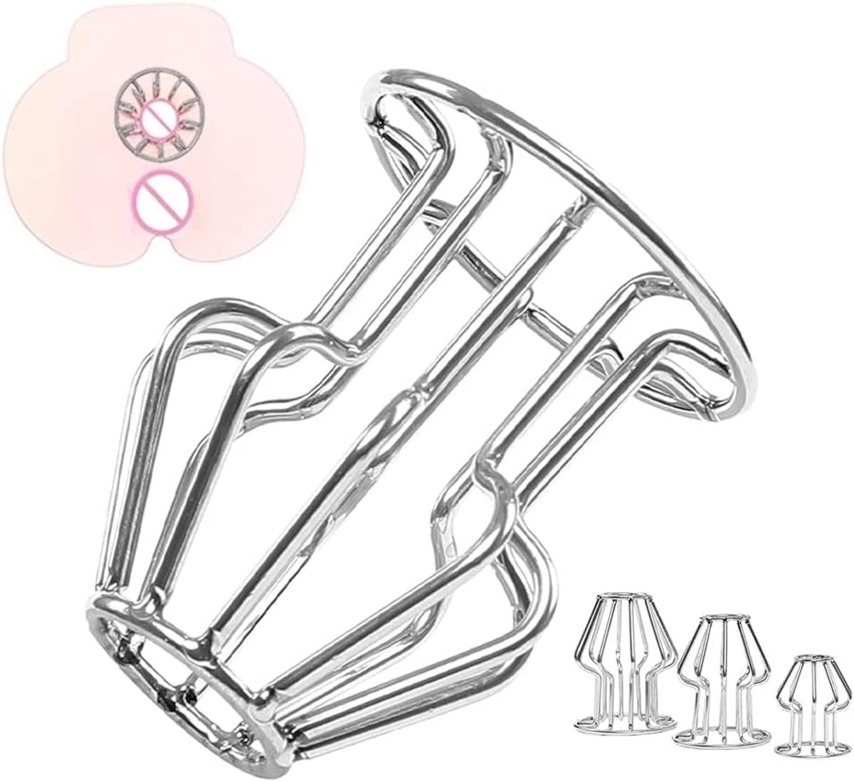 Anale expander anale dilatator speculum expander vaginale G-spot stimulator fetisj speculum masturbatie anale plug anale butt plug fiisting BDSM SM seksspeelgoed voor mannen vrouwen paren (L