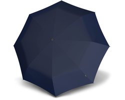 Knirps T.400 XL Duomatic Paraplu – extra grote opvouwbare stormparaplu met ruim scherm – automatisch open en dicht, voor tas of rugzak – Navy