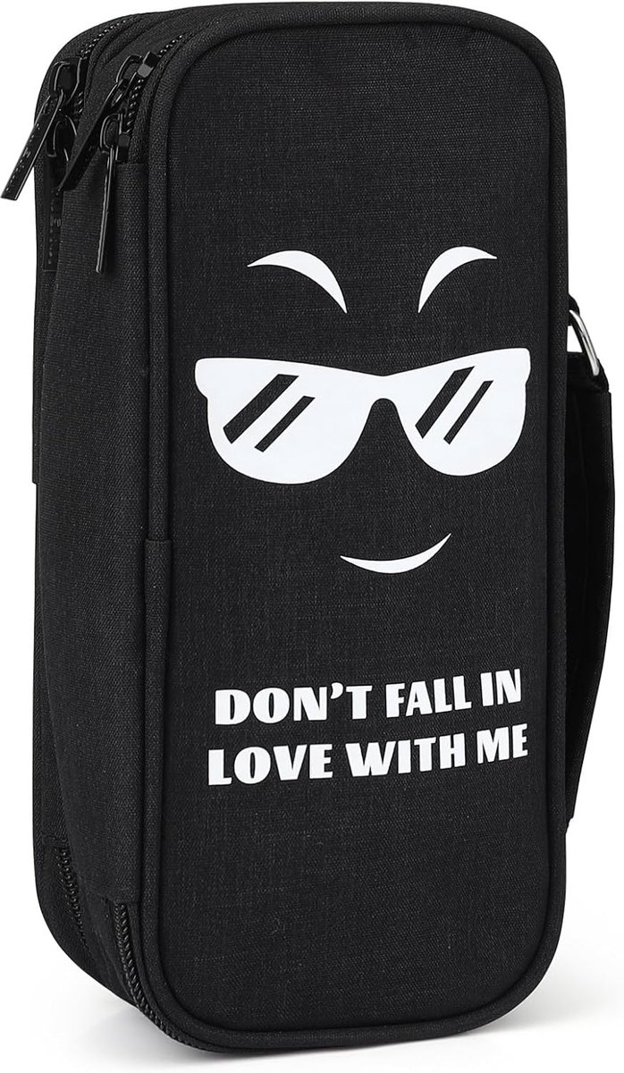 SnelShoppen - Grote Pennenbak met Organiser, 5 Compartimenten, Ruime Opbergruimte voor Jongens en Meisjes, Desk Organizer voor School en Kantoor, 24x1