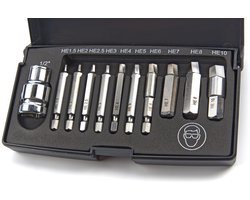 AOK 11 Delige Professionle Dolle INBUS removerset model Grabit