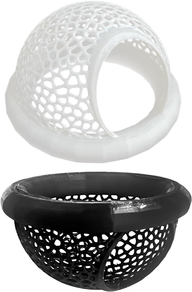 Floating Fish Lounge 2pcs - Zwart/Wit - Decoratie voor aquaria - Geschikt voor vissen - ShopVlot