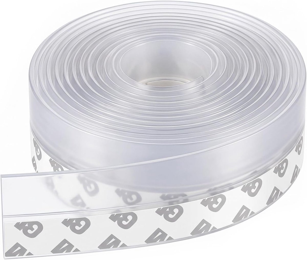 Deurafdichting 10 m - siliconen afdichtingsstrip 25 mm - geluidsisolatie - tochtstopper voor deuren - ShopVlot