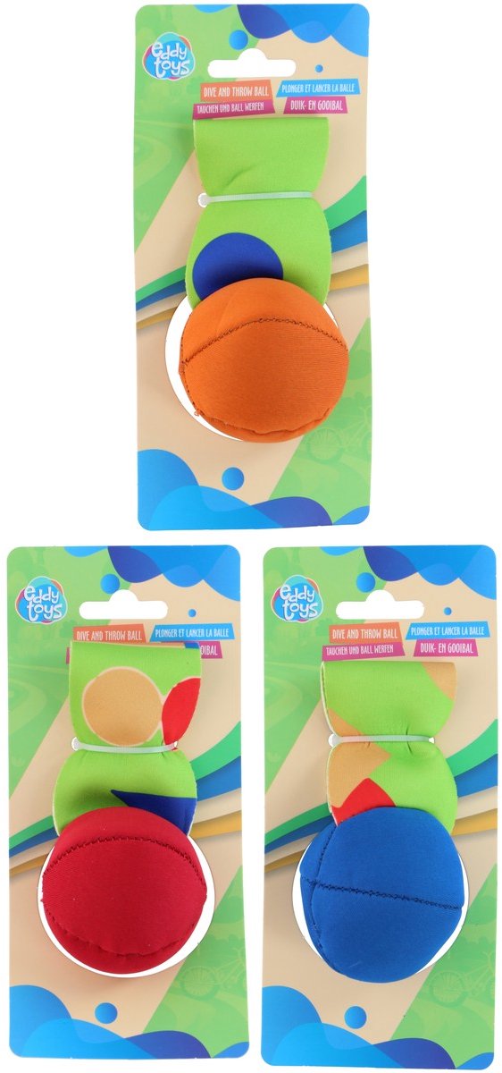 Eddy Toys Duik en Gooi Speelgoed - Duikspeelgoed Zwembad Kinderen - Water Speelgoed - 1 stuk – foto 3