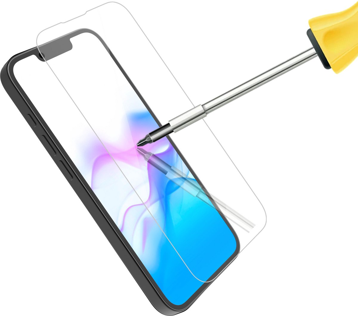 BeHello iPhone 17e High impact glass screenprotector