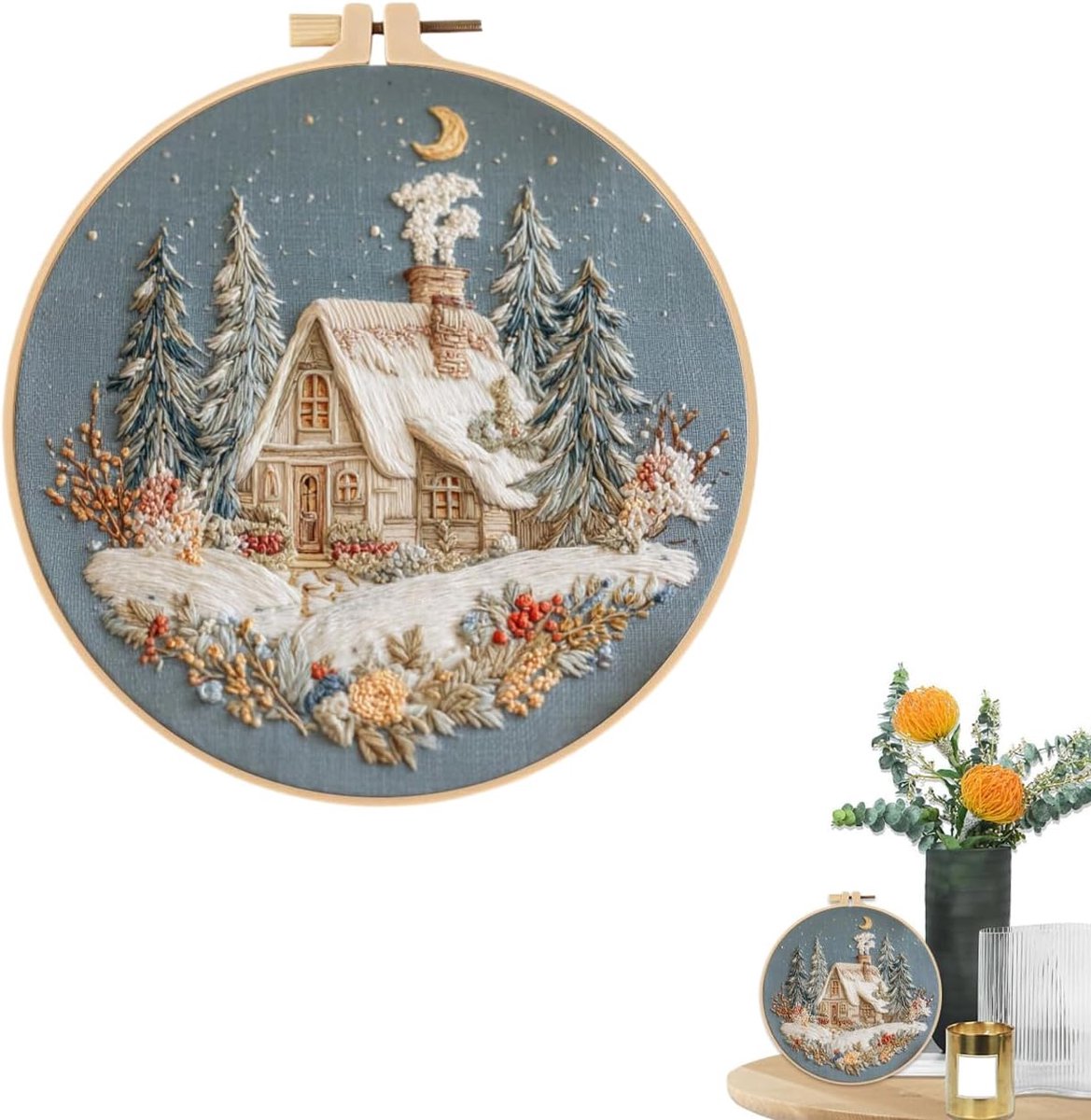 Borduurpakket Voor Beginners Vrouwen Meisjes Knutselprojecten Ornament