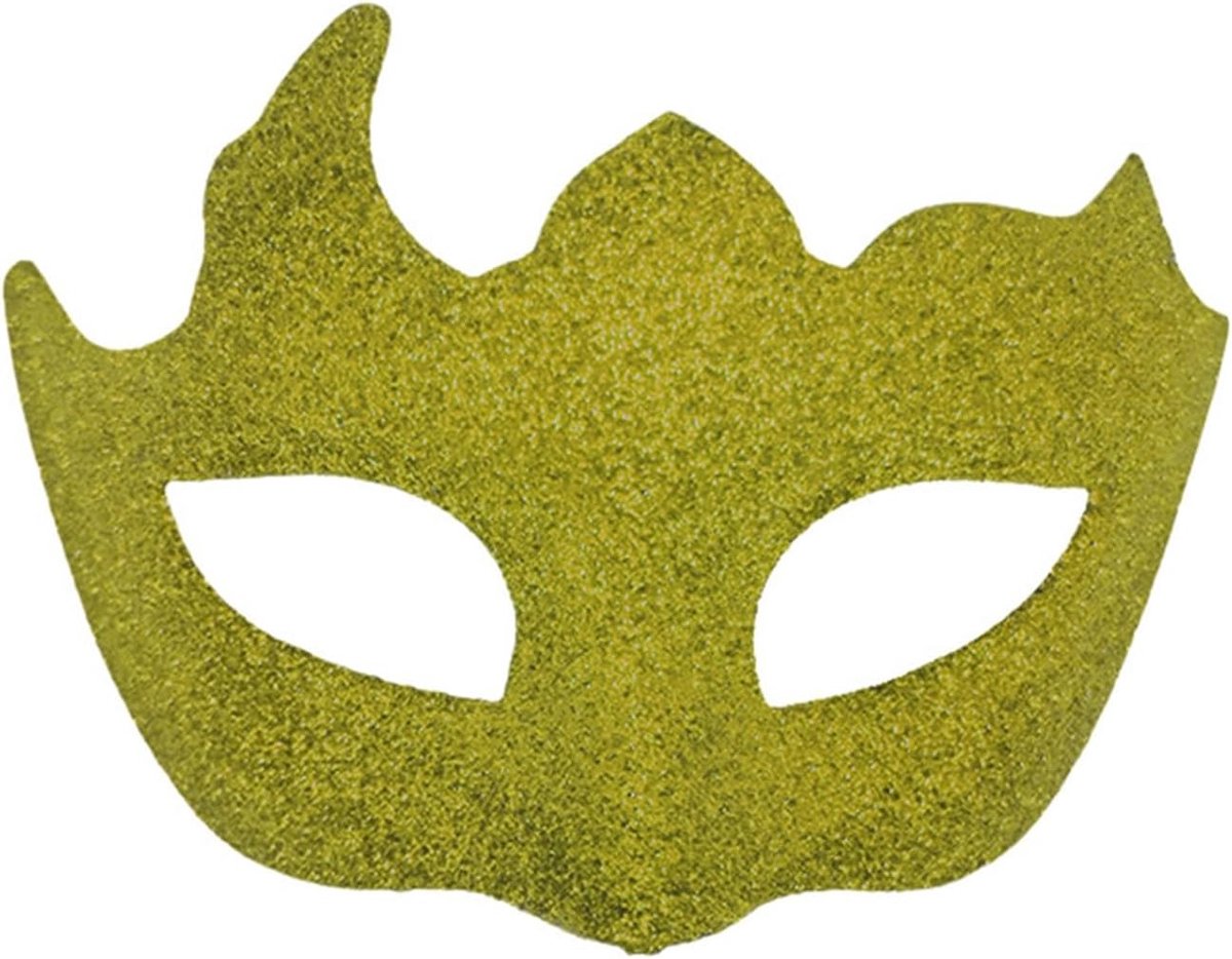 SnelShoppen - Venetiaans masker elegant voor carnavalsfeesten - oogbescherming - kunststof - feestmasker - kleur zoals afgebeeld - voor volwassenen en