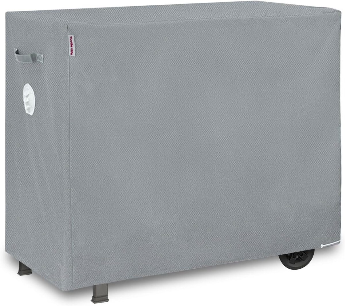 SnelShoppen - BBQ Grillhoes 46 Inch Waterdicht Grijs - Zware Kwaliteit BBQ Hoezen voor 3-4 Pits Gasbarbecue - Duurzaam en Vervaagt Niet - 120x60x100 c