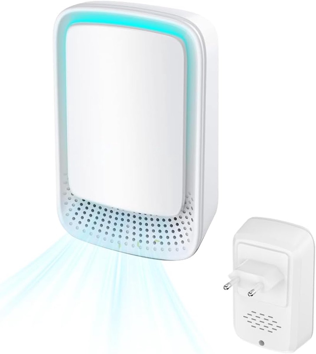 Luchtreiniger - Negatieve ionen - Plug-in voor frisse lucht - Effectief tegen sigarettenrook - ShopVlot