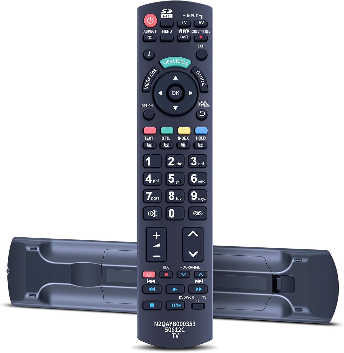 Nieuwe N2QAYB000353 vervangende afstandsbediening geschikt voor Panasonic TV TX-L37U2E TX-L37U3B TX-L37U3E TX-L42E3B - ShopVlot