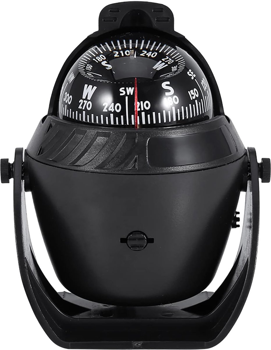 Auto Boot Marine Compass, Electronic Boat Compass Car Compass High-Precision Navigation Compass met LED-licht voor Boten en Auto's