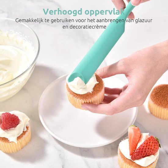 Jar Spatula, Voedselveilig Kleine Siliconen Spatel (Wintertaling) — afbeelding 5