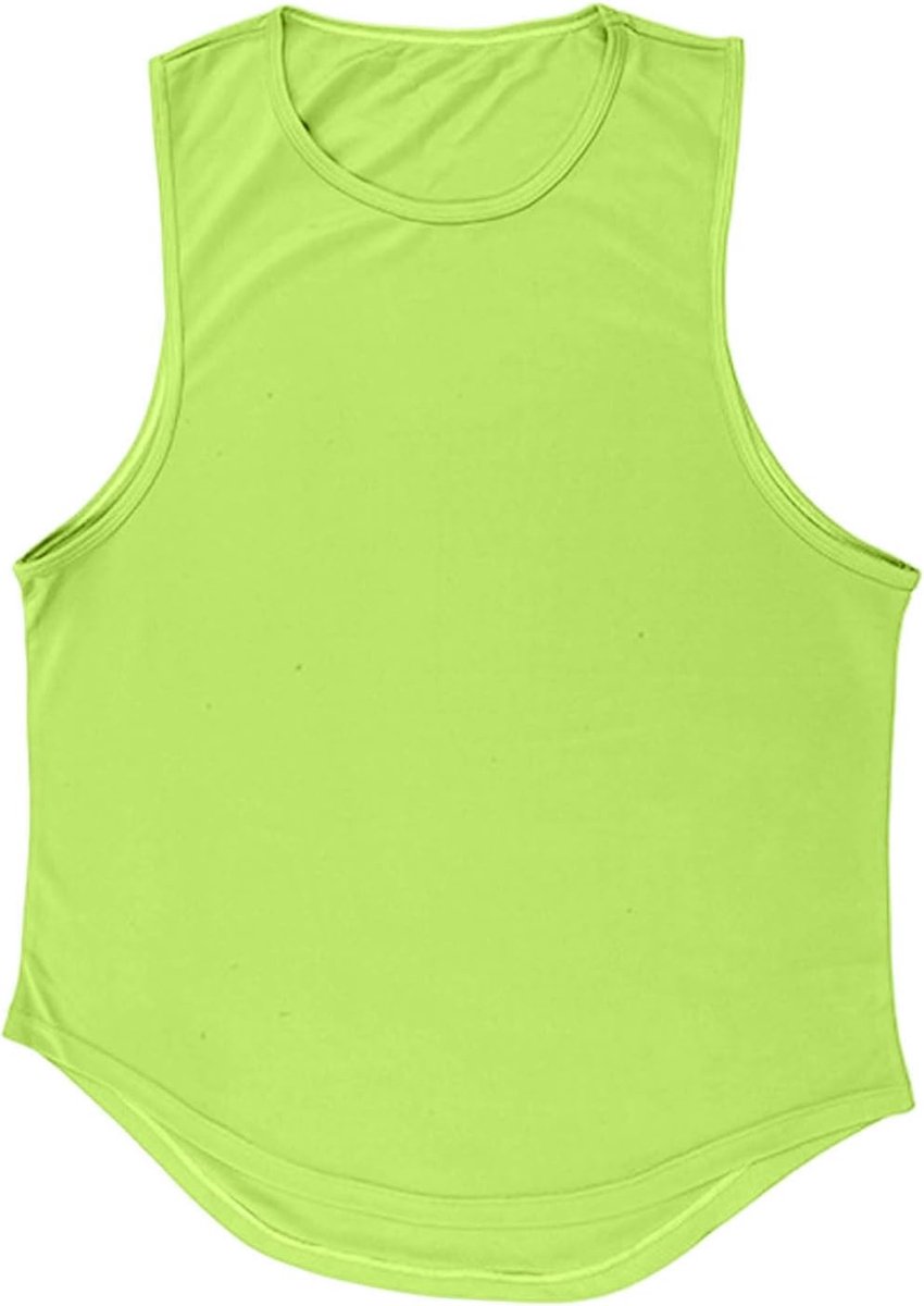 Sportvest voor heren, effen, fitness, hardlopen
