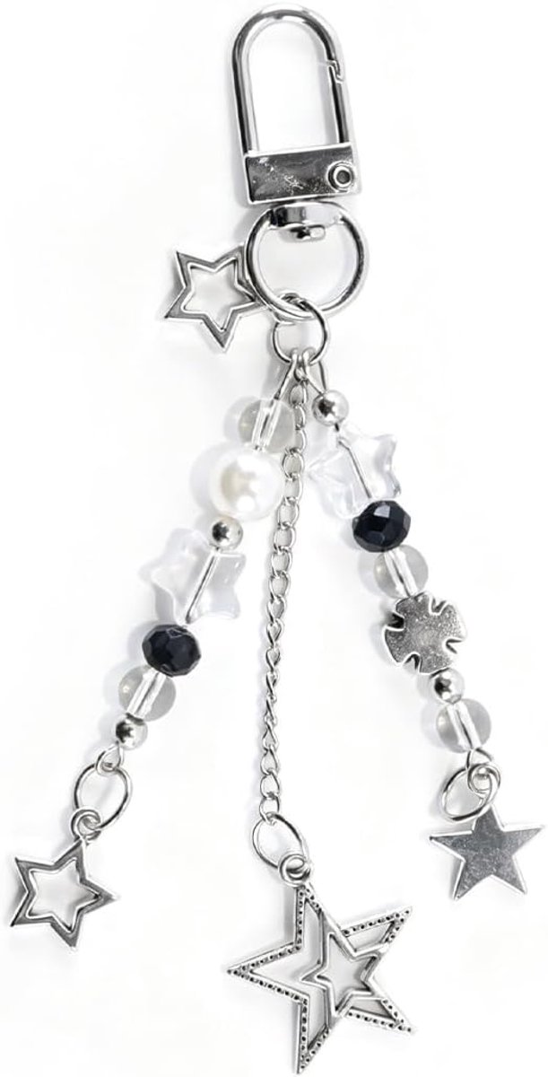 Ster Chain Telefoon Lanyard Eenvoudige Stijl Hars Plastic Kralen Armband voor Telefoon