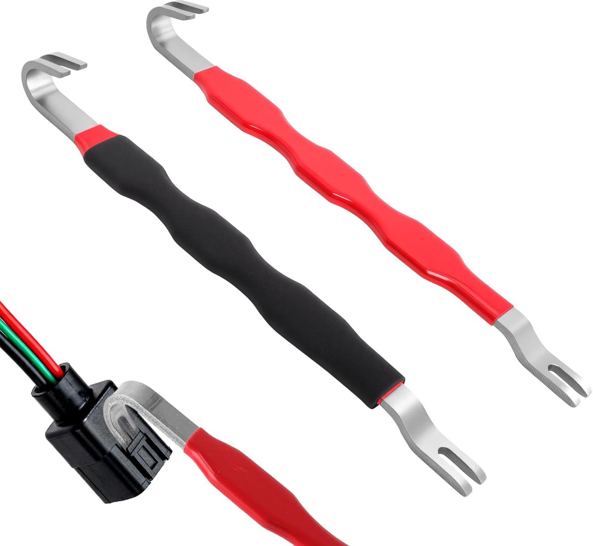 Elektrische connector-scheidingsgereedschap 2 stuks - auto-scheidingstrekker - voor elektriciens en monteurs - ShopVlot