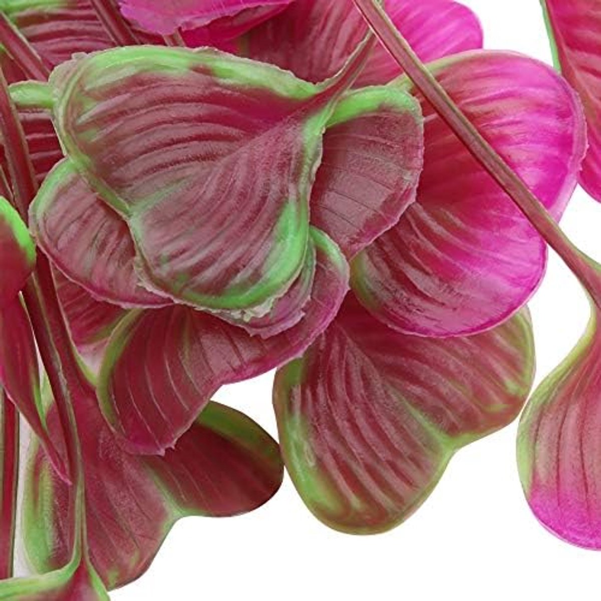 Plastic Onderwatergras, 40 cm, Wijnrood, Decoratie voor Vistank