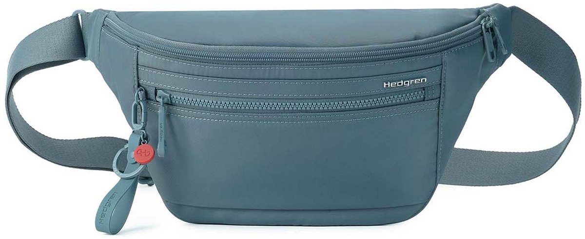 Hedgren schoudertas Inner City Branco Sling Crossover + RFID Stormy Weather blauwgrijs
