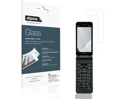 dipos – 2x Pantserfolie geschikt voor Kyocera Gratina KYF44 | 9H Screenprotector